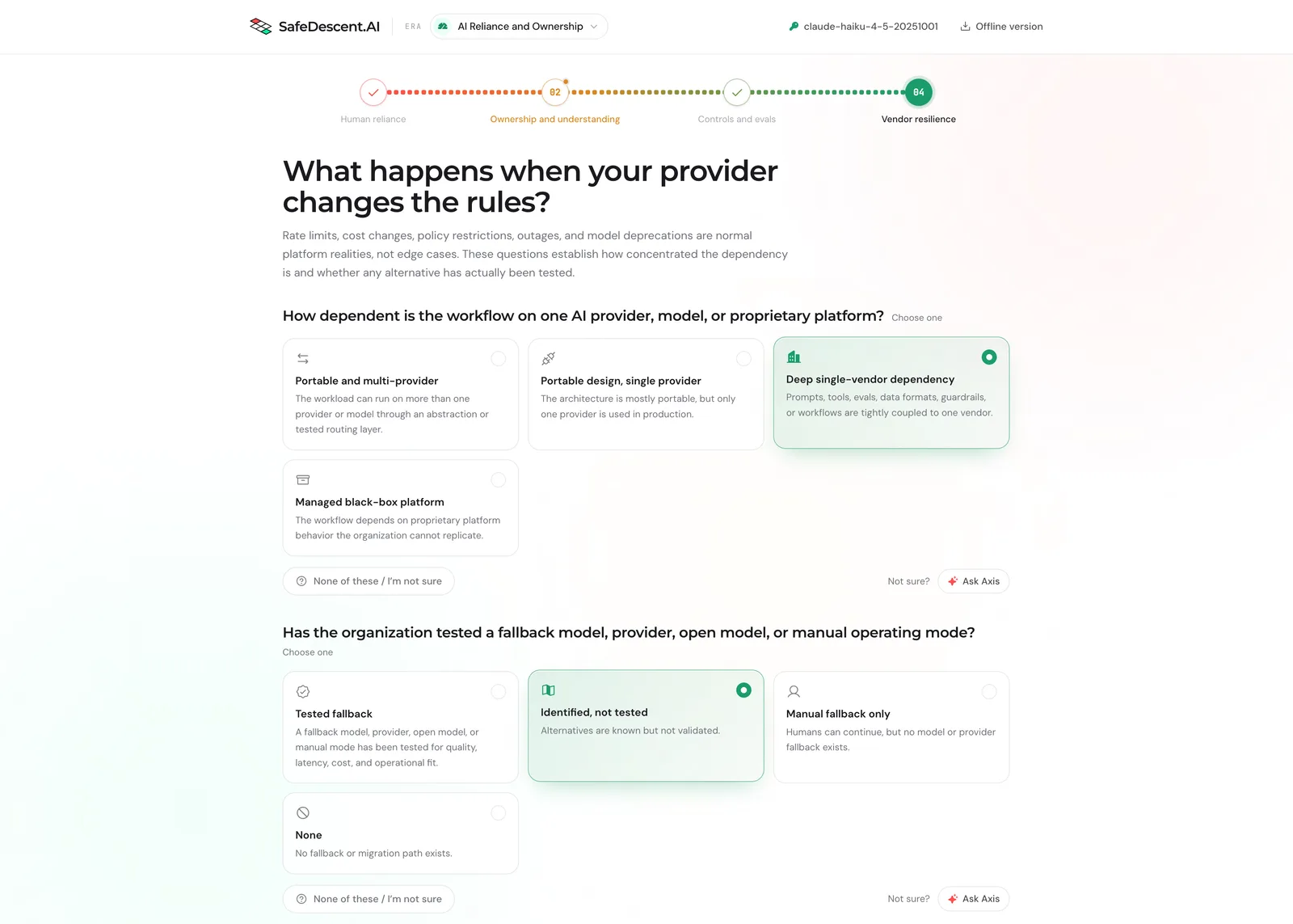 ERA question: what happens when your provider changes the rules?